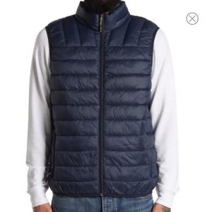 NWT Hawke & Co. Men’s Navy Performance Puffer Vest Large